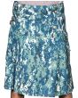Blue Digital Canvos Tactical Camo Utility Kilt