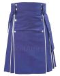 Blue Modern Utility Kilt