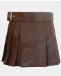 Brown Leather Kilt