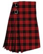 Campbell Red Modern Tartan Kilt 