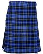 Clark (Clergy) Modern Tartan Kilt Front