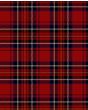 Cornish Brewery Red Modern Tartan Kilt Fabric