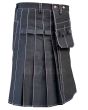 Craftman Workout Cargo Utility Kilt Side