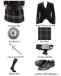 Dark Lochnagar - Charcoal Tweed Argyll Outfit Package