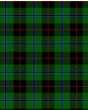 Douglas Black Modern Tartan Kilt Fabric