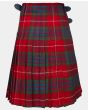 Fraser Red Ancient Tartan Kilt Back