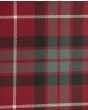 Fraser Red Muted Tartan Kilt Fabric