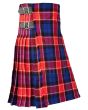 Graham of Menteith Red Modern Tartan Kilt Side
