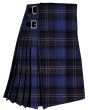 Highland Granite Navy Modern Tartan Kilt