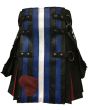 Leather Pride Flag Kilt 