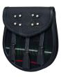 Scottish Celtic Embossed Tartan Sporran