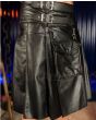 Marauder Leather Kilt Side