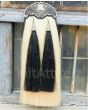 New Embossed White Horse Hair Sporran 