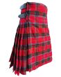 Nicolson Modern Tartan Kilt Side
