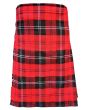Ramsay Red Modern Tartan Kilt 