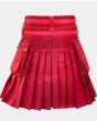 Red and White Santa Claus Merry Christmas Utility Kilt Back