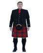 Robertson Red Modern Tartan Argyle Oufit 