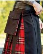 Royal Stewart Hybrid Tartan Kilt Side