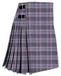 Silver Granite Modern Tartan Kilt 