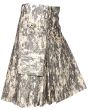 Tactical Digital Camo Kilt for Men Side