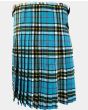 Thompson Dress Blue Modern Tartan Kilt Back