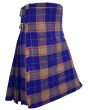 US Merchant Marine Academy Tartan Kilt Side