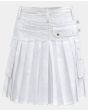 White Plain Santa Christmas Kilt Back