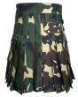 Woodland Tactical Utility Kilt Back